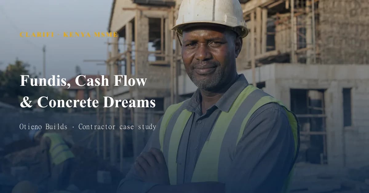 Fundis, Cash Flow and Concrete Dreams cover